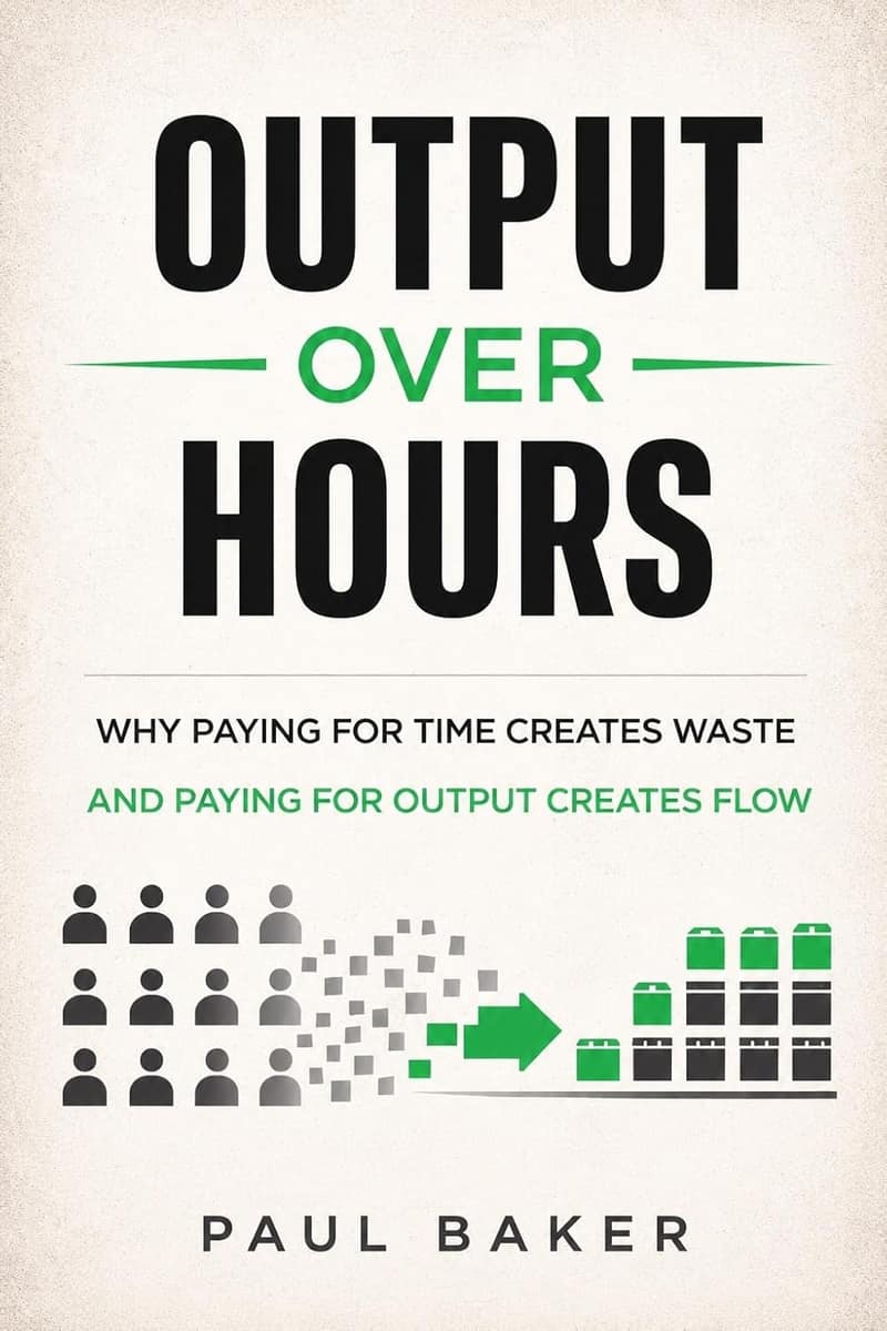 Output Over Hours: Paying for What Work Creates by Paul Baker — book cover
