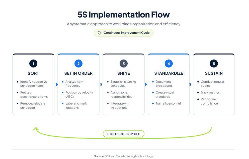 #3. Shine (Seiso) - Lean Warehousing Strategies