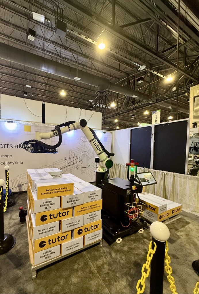 Tutor Robotics autonomous palletizer system