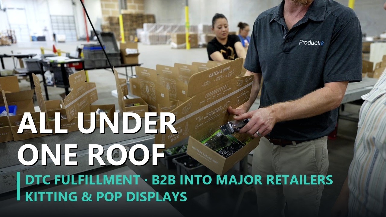Productiv's leadership on the operation that pulls brands forward: why value-add work — kitting, contract packaging, direct-to-consumer fulfillment, retail distribution for major retailers — is where a 3PL earns its keep, how programs are designed around a customer's product before onboarding, the robotics and AI initiatives on the floor, and the lean and servant-leadership principles behind two decades of growth.
